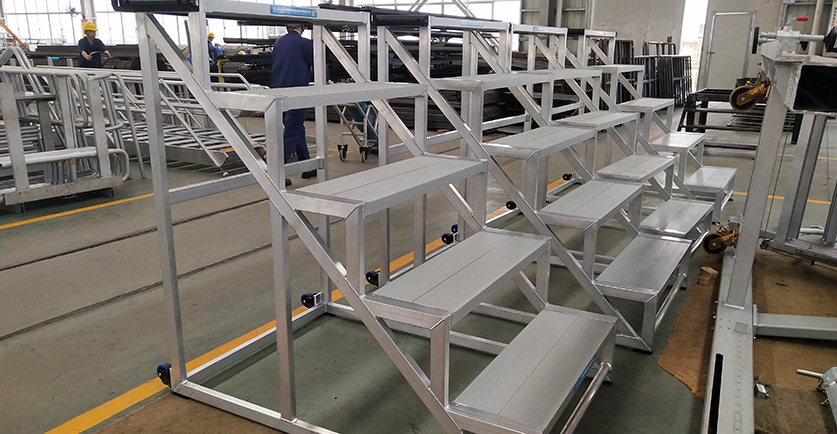 Aluminum Access Step