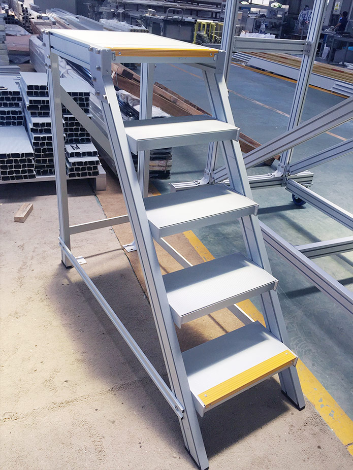 Aluminum Step Platform