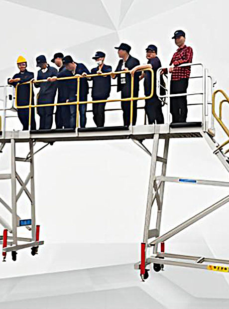 Aluminum alloy mobile modular platform